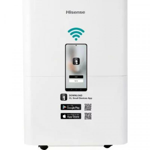 Hisense D20HW Páramentesítő 20 L/nap, Digitális kijelző